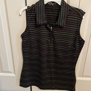 Nike Ladies Golf Sleeveless Shirt Size Small